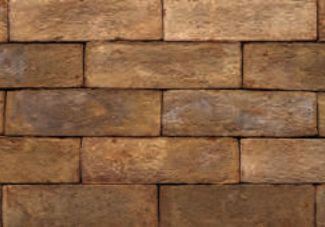 Thin brick tiles